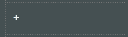 The plus + symbol indicates you can add a new element