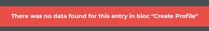 A typical automatic default Blocworx rule response