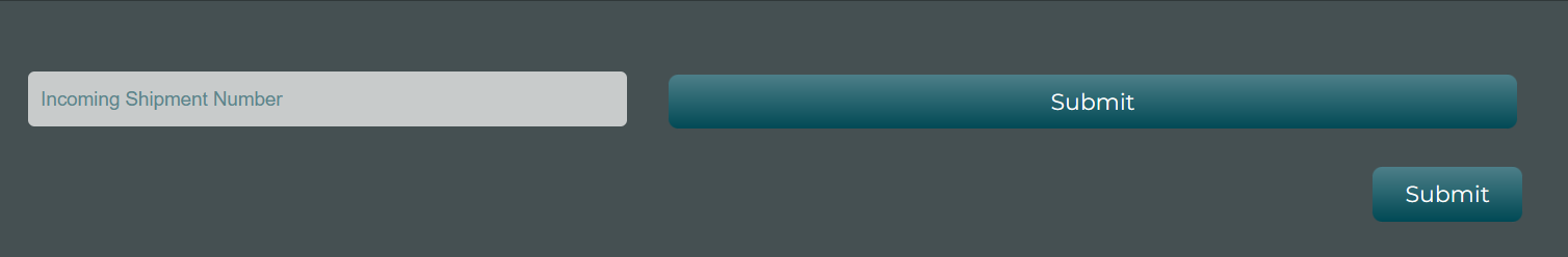 In this example we have a Submit button in the second element (which is 50%) width. Note, for the purposes of demonstration we have intentionally not hidden the original Submit button.