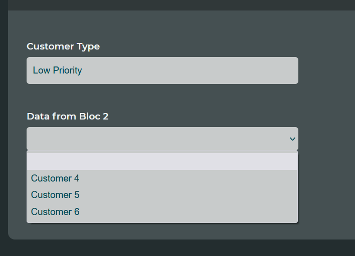 And now we only show Low Priority customers as the Customer Type field has changed.
