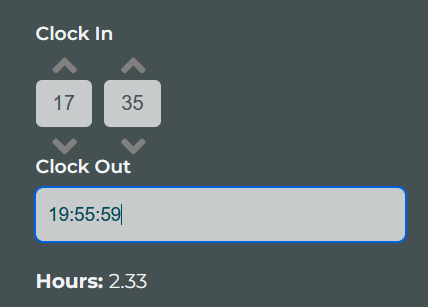 In this example, there is a difference of 2 hours and 20 minutes between both fields. In this particular output we would have opted to show the result as a decimal value. So 20 minutes is one third of an hour. Hence 2.33.