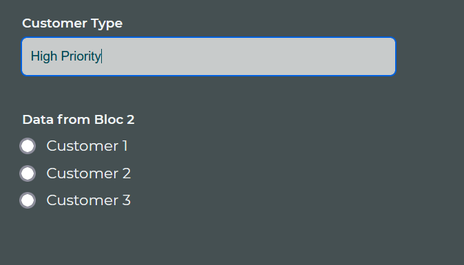 Note how it is only showing High Priority customers based on the high priority field.